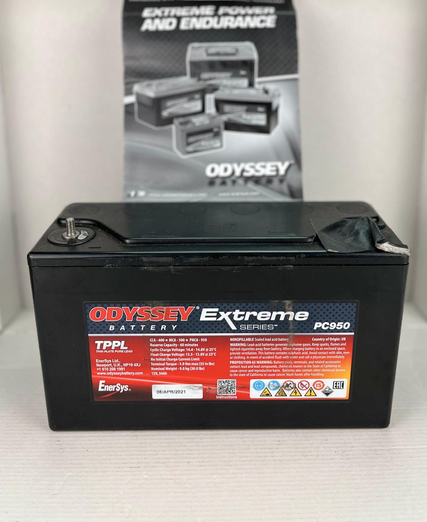 Batterie Odyssey Extreme Racing EXTREME 30 PC950