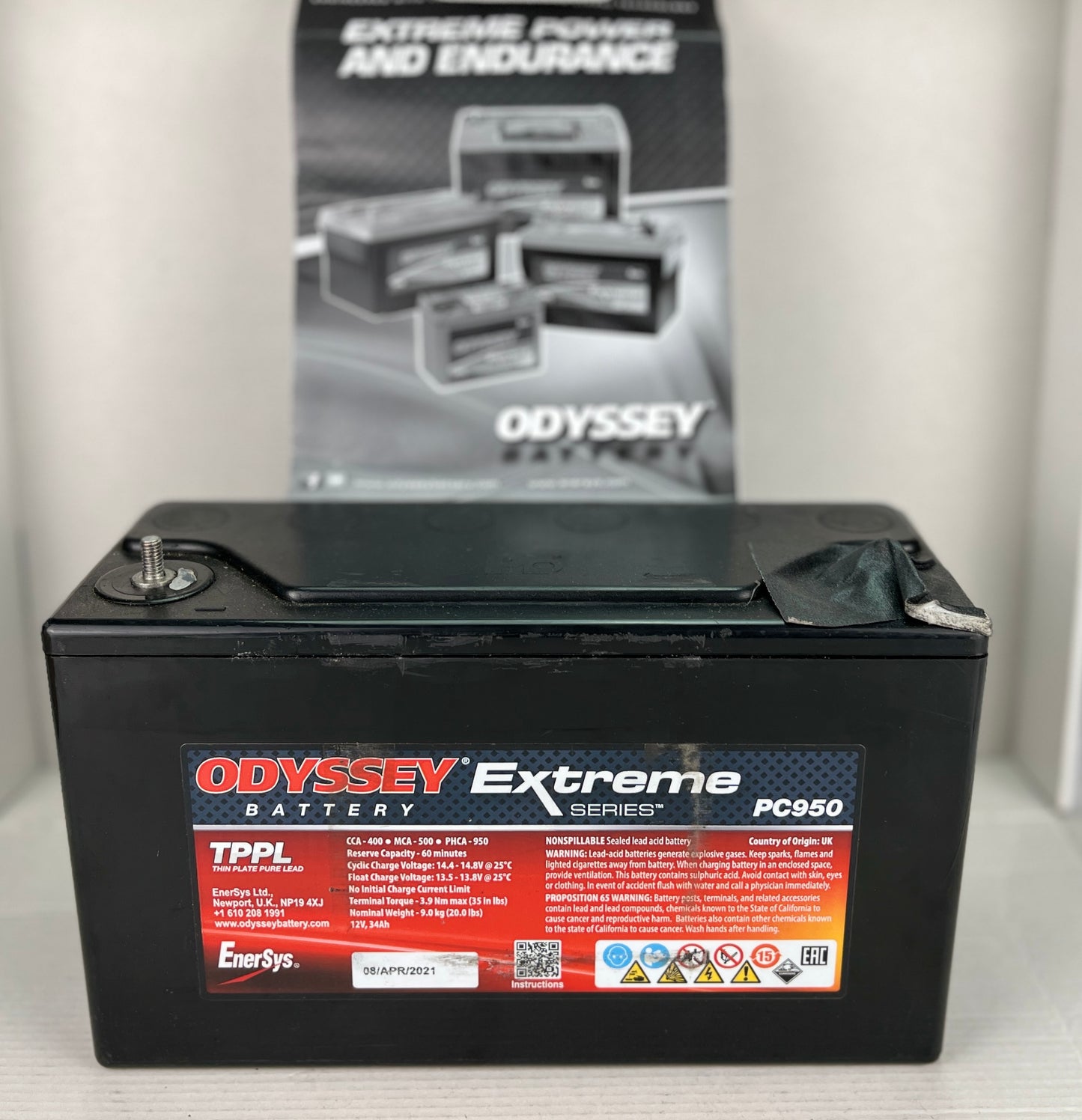 Batterie Odyssey Extreme Racing EXTREME 30 PC950